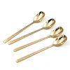 golden coffee spoon